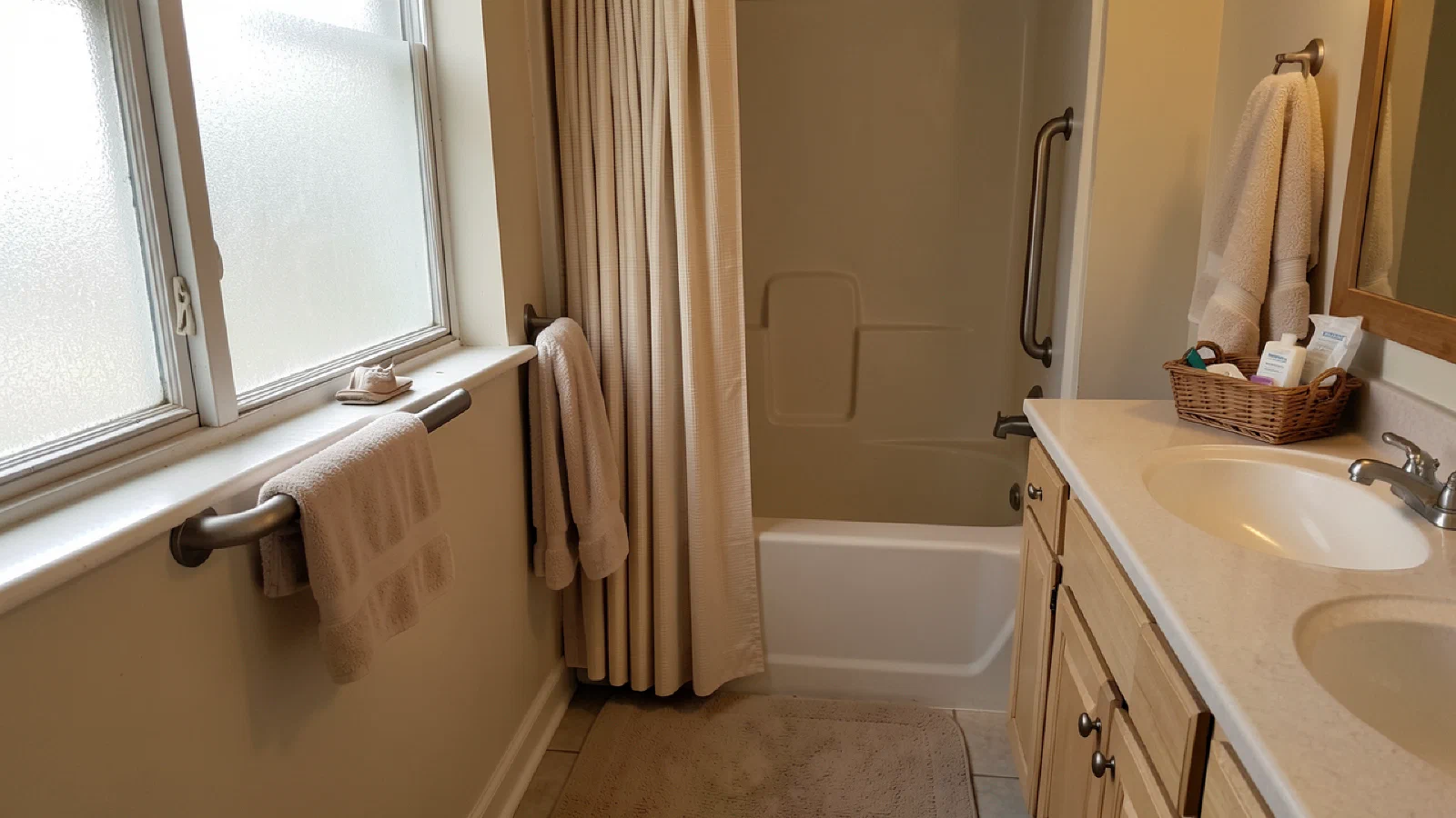 The Kitchen, the Bathroom, and the Stairs